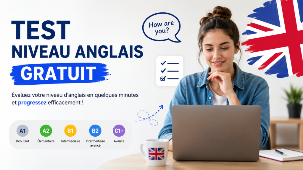 test niveau anglais gratuit